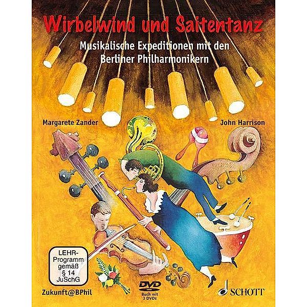 Wirbelwind und Saitentanz, m. 3 DVDs, Margarete Zander