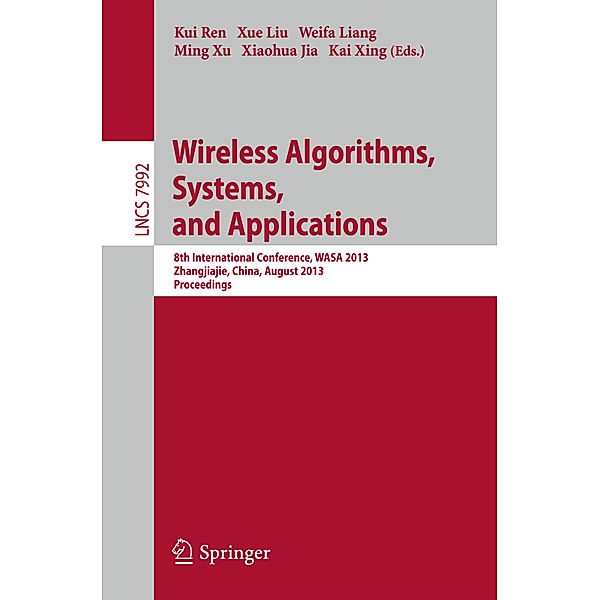 Wireless Algorithms, Systems, and Applications