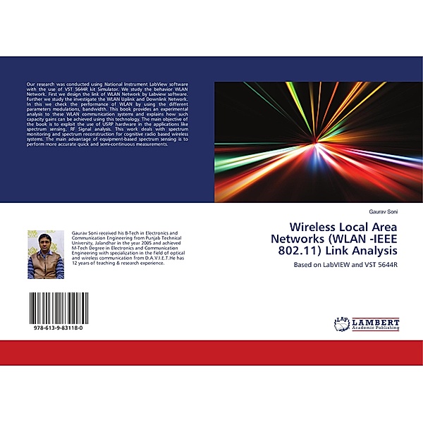 Wireless Local Area Networks (WLAN -IEEE 802.11) Link Analysis, Gaurav Soni