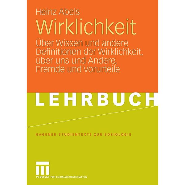 Wirklichkeit / Studientexte zur Soziologie, Heinz Abels