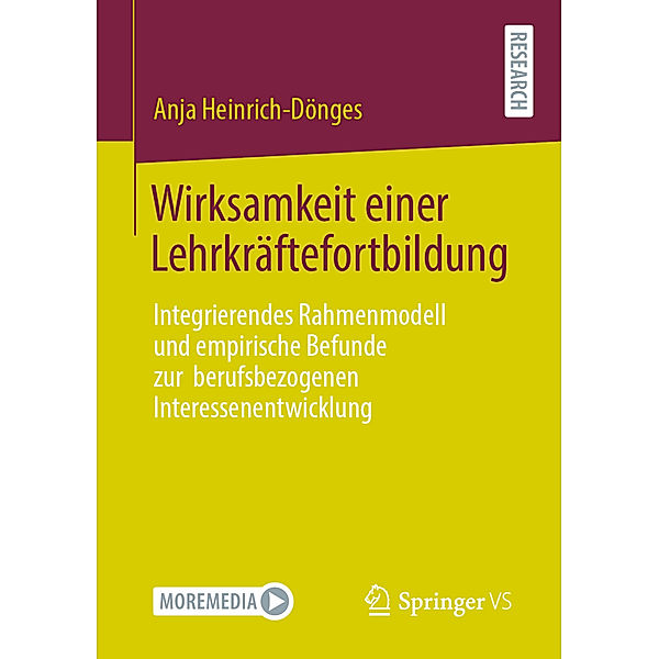 Wirksamkeit einer Lehrkräftefortbildung, Anja Heinrich-Dönges