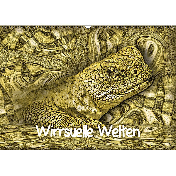 Wirrsuelle Welten (Wandkalender 2019 DIN A2 quer), Garrulus glandarius