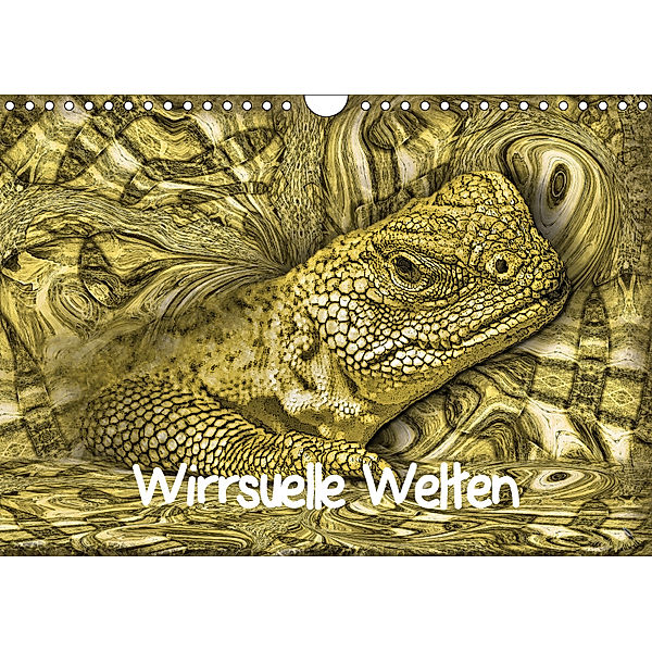 Wirrsuelle Welten (Wandkalender 2019 DIN A4 quer), Garrulus glandarius