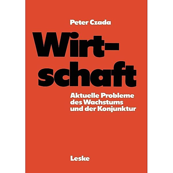 Wirtschaft, Peter Czada