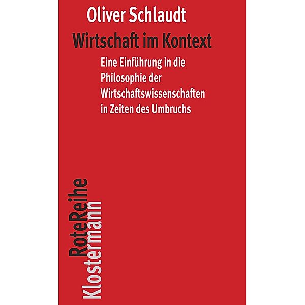 Wirtschaft im Kontext, Oliver Schlaudt