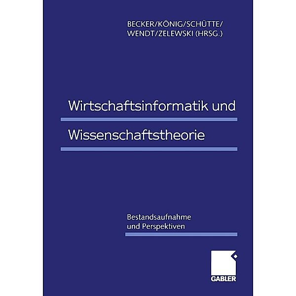 Wirtschaftsinformatik und Wissenschaftstheorie