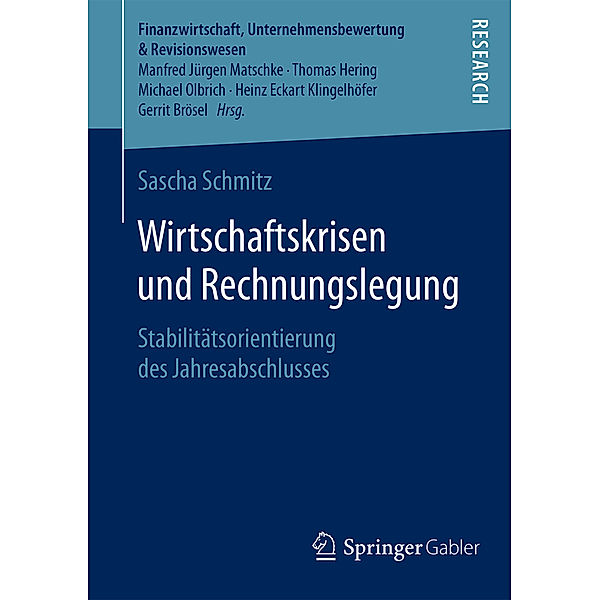 Wirtschaftskrisen und Rechnungslegung, Sascha Schmitz