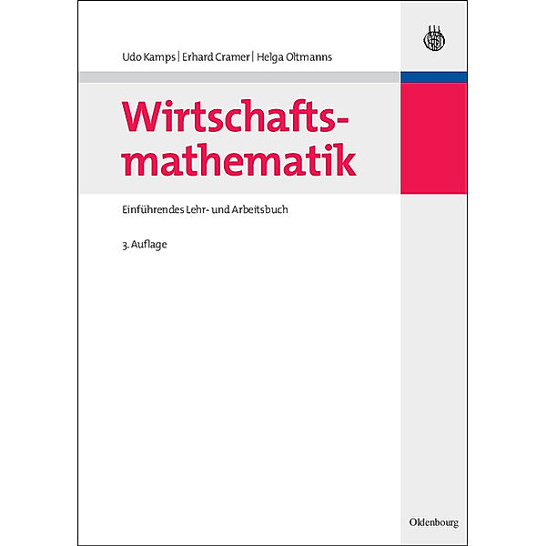 Wirtschaftsmathematik, Udo Kamps, Erhard Cramer, Helga Oltmanns