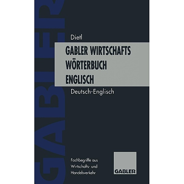 Wirtschaftswörterbuch / Commercial Dictionary, Anthony Lee