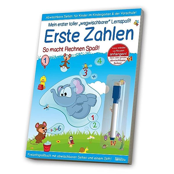 Wisch-Weg-Buch - Erste Zahlen