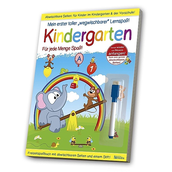 Wisch-Weg-Buch - Kindergarten