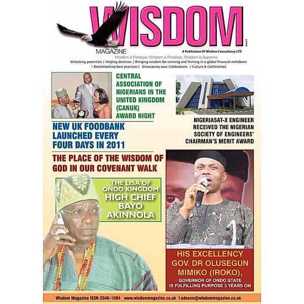 WISDOM / Wisdom eBook Bd.8, Ruphina Folayemi Ojo Adesan