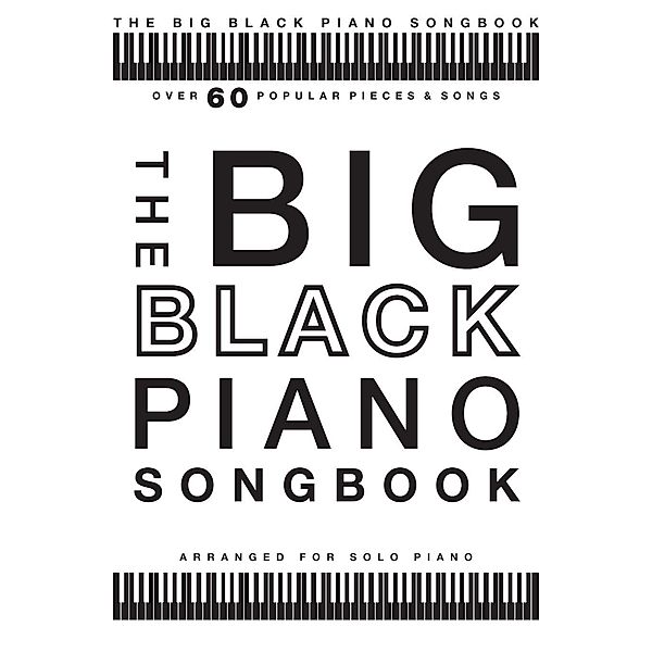 Wise Publications: Big Black Piano Songbook, Wise Publications