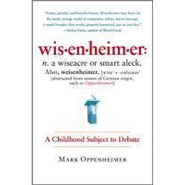 Wisenheimer, Mark Oppenheimer