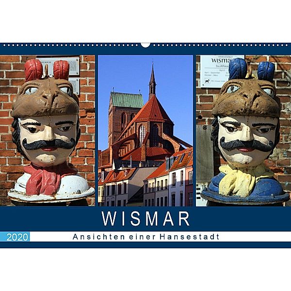 Wismar - Ansichten einer Hansestadt (Wandkalender 2020 DIN A2 quer), Holger Felix