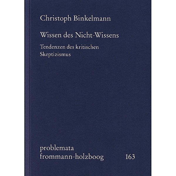 Wissen des Nicht-Wissens, Christoph Binkelmann