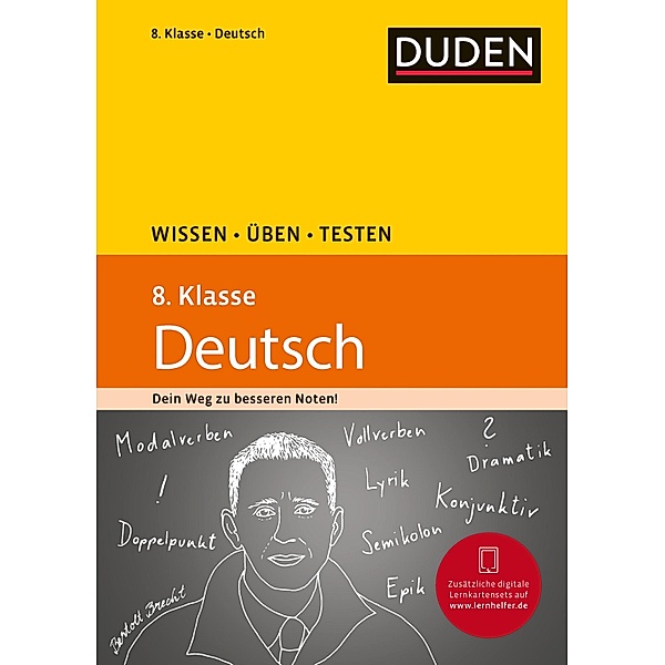 Wissen - Üben - Testen: Deutsch 8. Klasse / Duden, Michael Bornemann, Birgit Kölmel, Anja Steinhauer