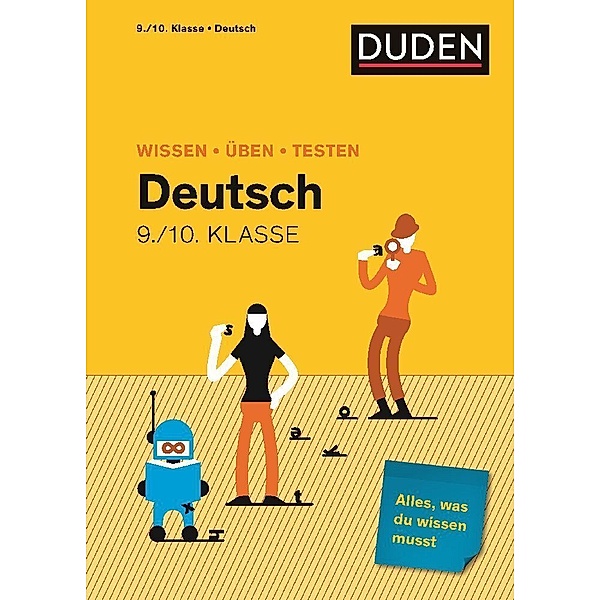 Wissen - Üben - Testen: Deutsch 9./10. Klasse