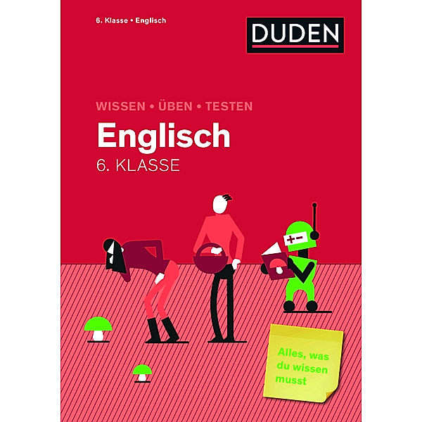 Wissen - Üben - Testen: Englisch 6. Klasse