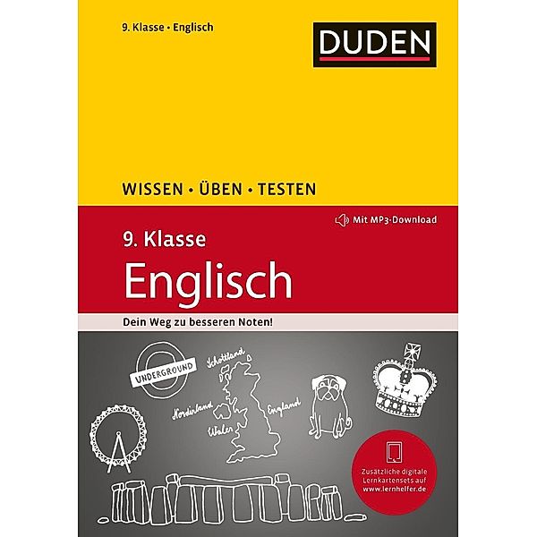 Wissen - Üben - Testen: Englisch 9. Klasse / Duden, Annette Schomber, Anja Steinhauer, Birgit Hock