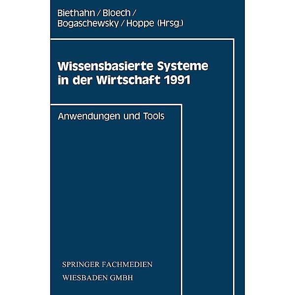 Wissensbasierte Systeme in der Wirtschaft 1991