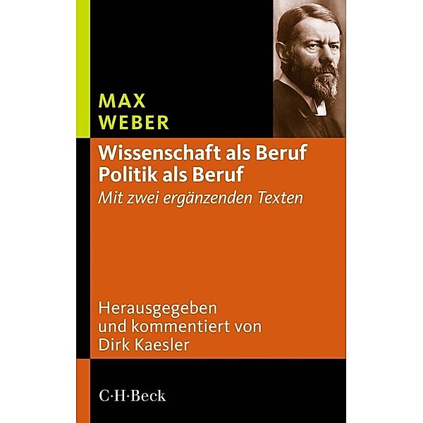 'Wissenschaft als Beruf' - 'Politik als Beruf', Max Weber