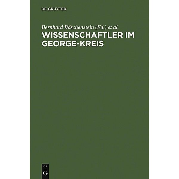 Wissenschaftler im George-Kreis