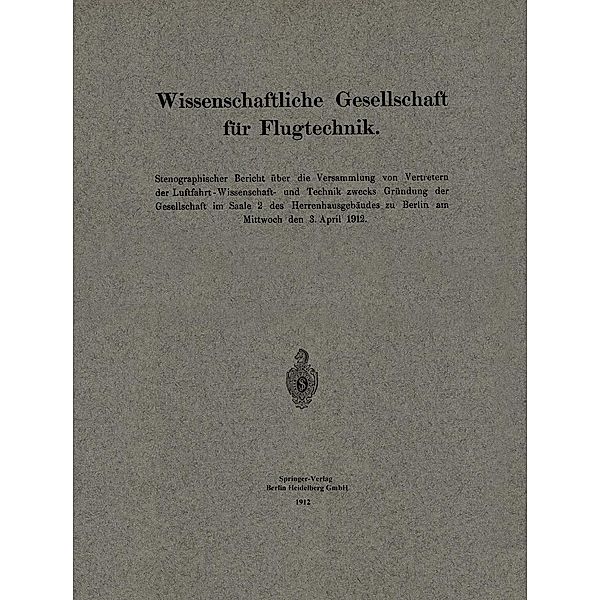 Wissenschaftliche Gesellschaft für Flugtechnik, Gustav Schade