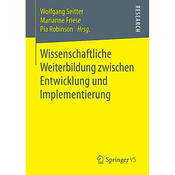 Wissenschaftliche Weiterbildung zwischen Entwicklung und Implementierung