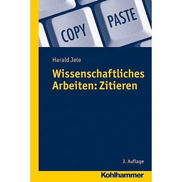 Wissenschaftliches Arbeiten: Zitieren, Harald Jele