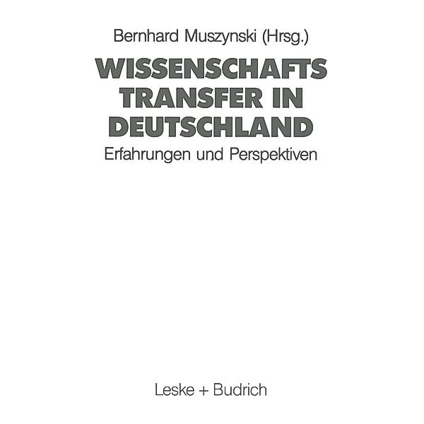 Wissenschaftstransfer in Deutschland