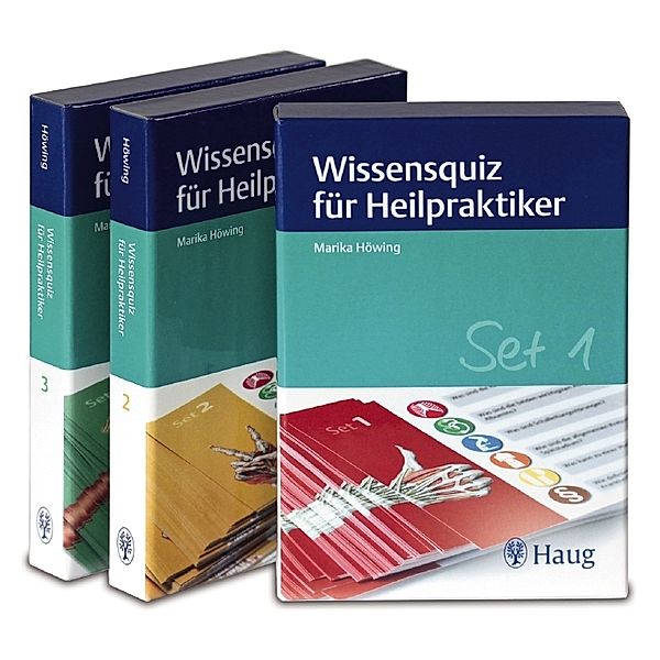 Wissensquiz für Heilpraktiker, Set 1-3, Marika Höwing