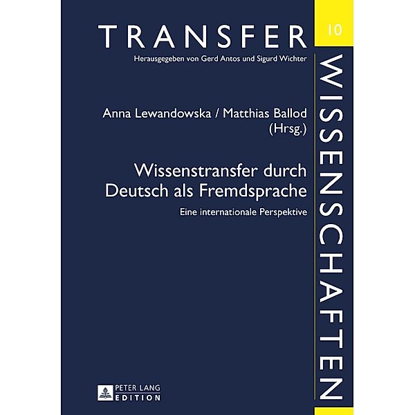 Wissenstransfer durch Deutsch als Fremdsprache