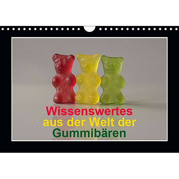 Wissenswertes aus der Welt der Gummibären (Wandkalender 2019 DIN A4 quer), Hans Seidl