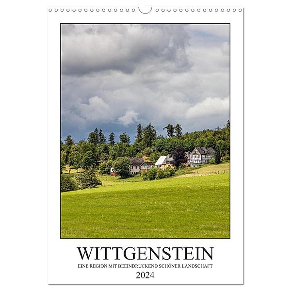 Wittgenstein - Eine Region mit beeindruckend schöner Landschaft (Wandkalender 2024 DIN A3 hoch), CALVENDO Monatskalender, Heidi Bücker