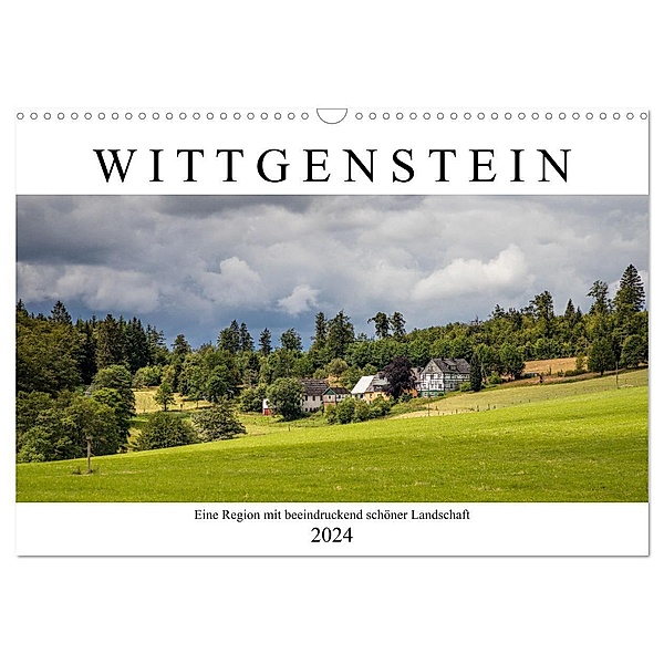 Wittgenstein - Eine Region mit beeindruckend schöner Landschaft (Wandkalender 2024 DIN A3 quer), CALVENDO Monatskalender, Heidi Bücker