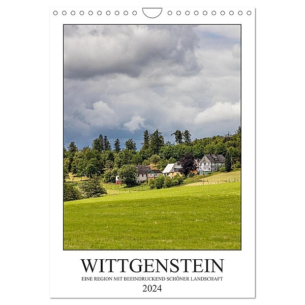 Wittgenstein - Eine Region mit beeindruckend schöner Landschaft (Wandkalender 2024 DIN A4 hoch), CALVENDO Monatskalender, Heidi Bücker