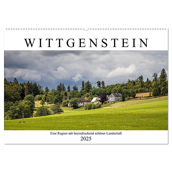 Wittgenstein - Eine Region mit beeindruckend schöner Landschaft (Wandkalender 2025 DIN A2 quer), CALVENDO Monatskalender, Calvendo, Heidi Bücker