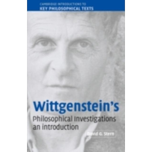 Wittgenstein's Philosophical Investigations, David G. Stern