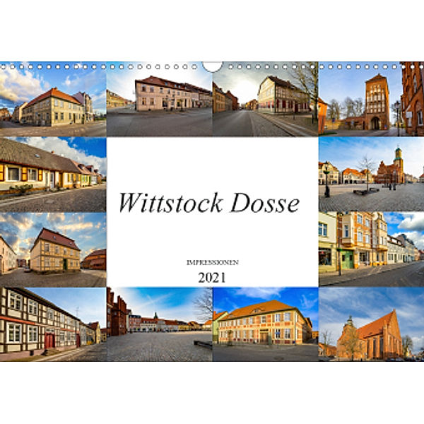 Wittstock Dosse Impressionen (Wandkalender 2021 DIN A3 quer), Dirk Meutzner