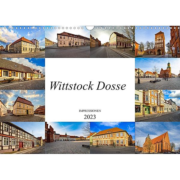 Wittstock Dosse Impressionen (Wandkalender 2023 DIN A3 quer), Dirk Meutzner