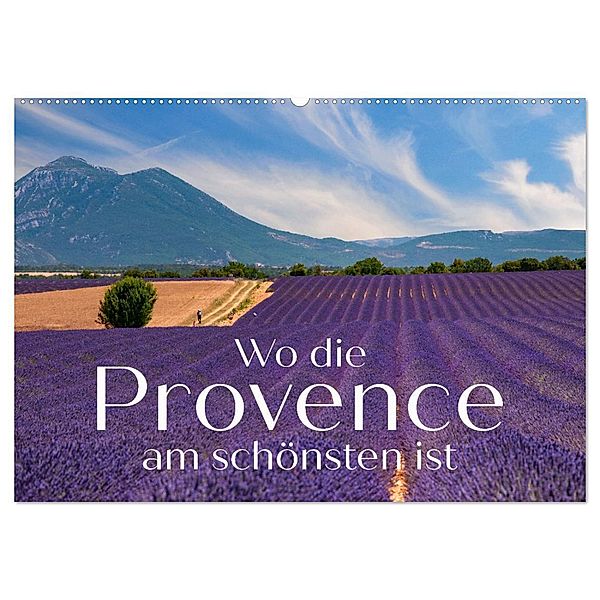 Wo die Provence am schönsten ist (Wandkalender 2024 DIN A2 quer), CALVENDO Monatskalender, Reinhold Ratzer