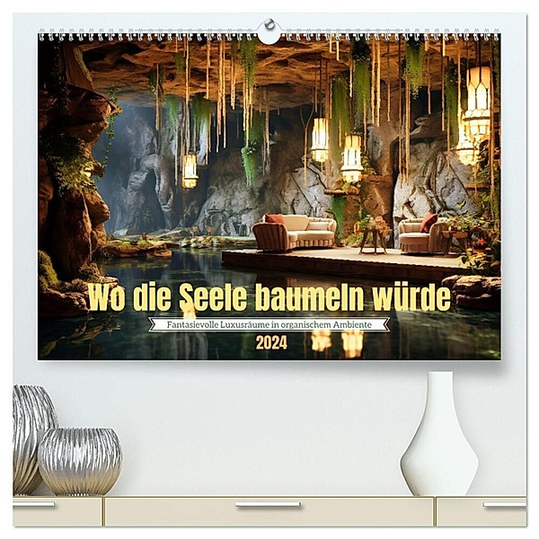 Wo die Seele baumeln würde (hochwertiger Premium Wandkalender 2024 DIN A2 quer), Kunstdruck in Hochglanz, Kerstin Waurick