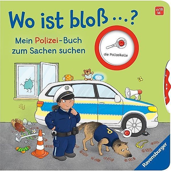 Wo ist bloß ...? Mein Polizei-Buch zum Sachen suchen, Kathrin Lena Orso