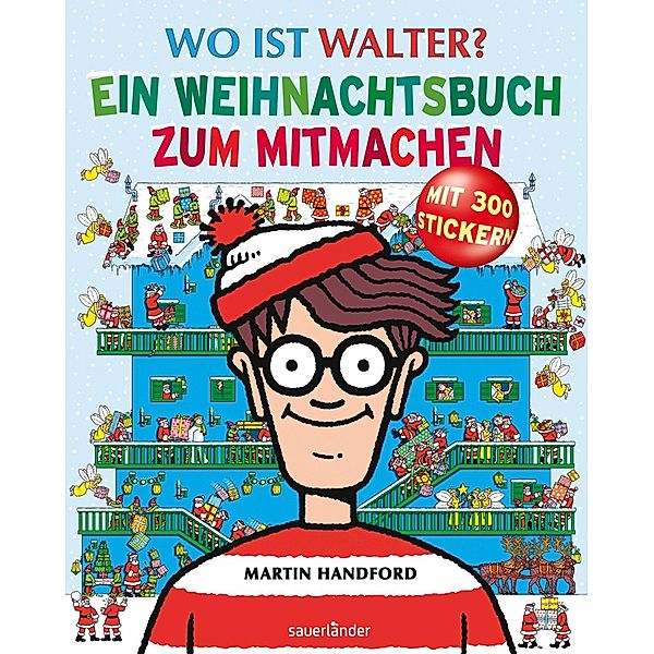 Wo ist Walter? Ein Weihnachtsbuch zum Mitmachen, Martin Handford