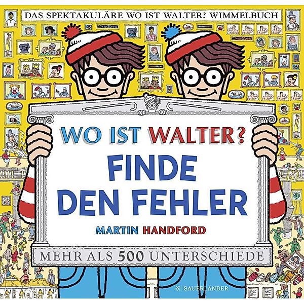 Wo ist Walter? Finde den Fehler, Martin Handford