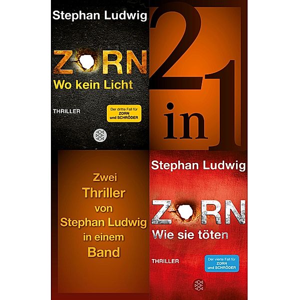 Wo kein Licht / Wie sie töten - Zwei Zorn-Thriller in einem Band, Stephan Ludwig