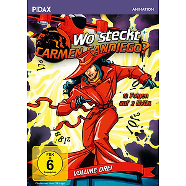 Wo steckt Carmen Sandiego? - Volume drei, Perry Adleman, Joe Barruso, Doug Booth, Laren Bright, David Bennett Carren, J. Larry Carroll, Cydne Clark, David Ehrman, Cecilia Fannon