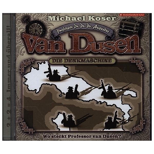 Wo steckt Prof. van Dusen, 1 Audio-CD,1 Audio-CD, Professor Van Dusen