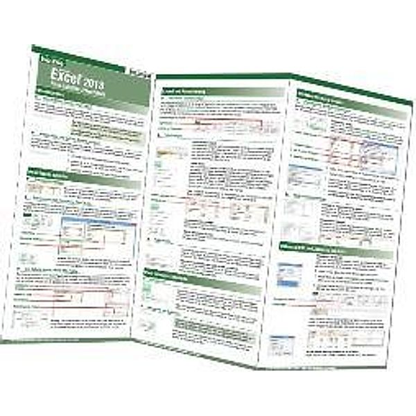 Wo & Wie: Excel 2013 - Pivot-Tabellen (PivotTable), Referenzkarte, Inge Baumeister